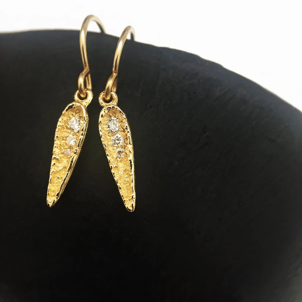 Mini Lava Earrings