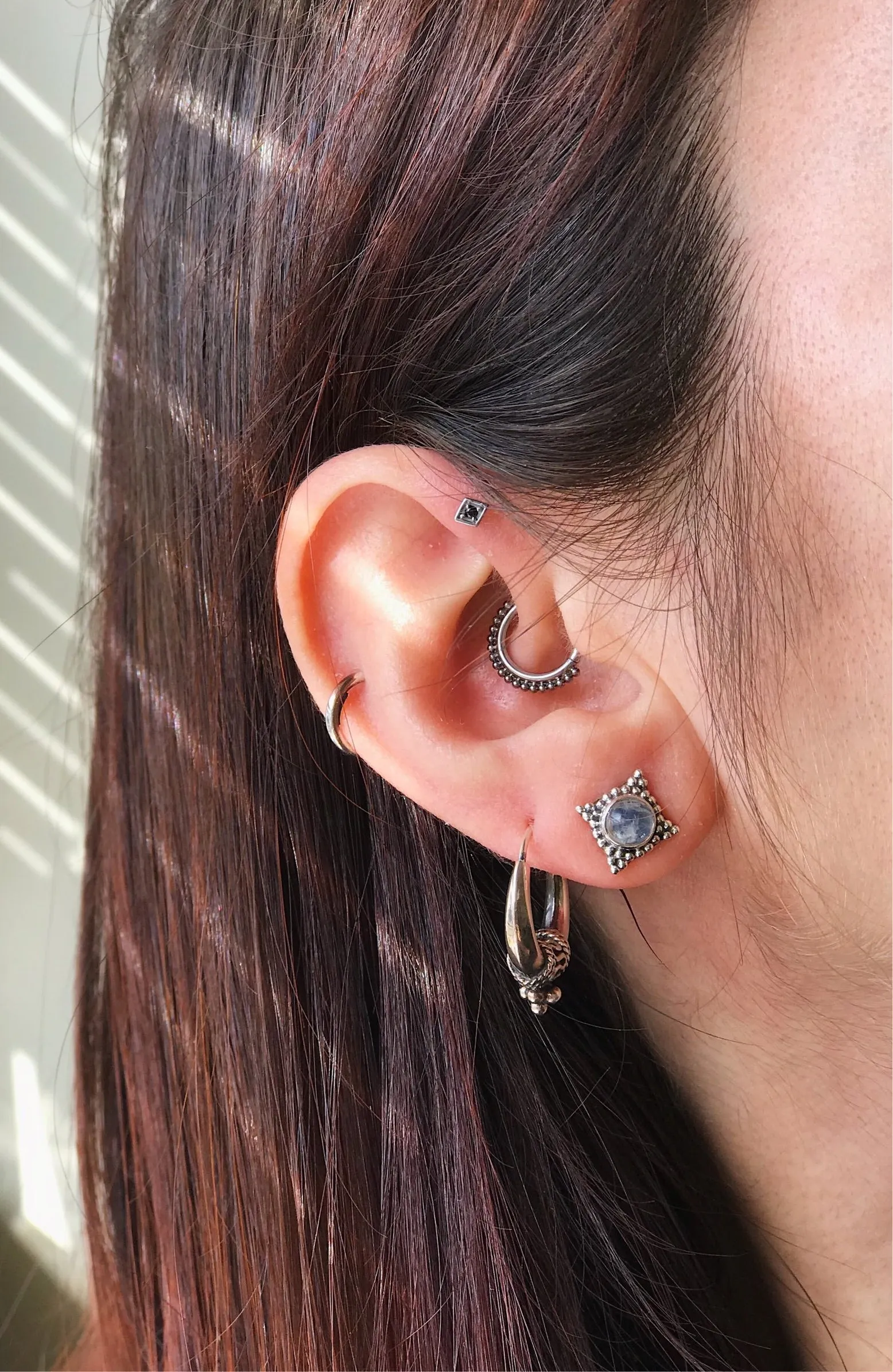 Moonstone Stella Studs