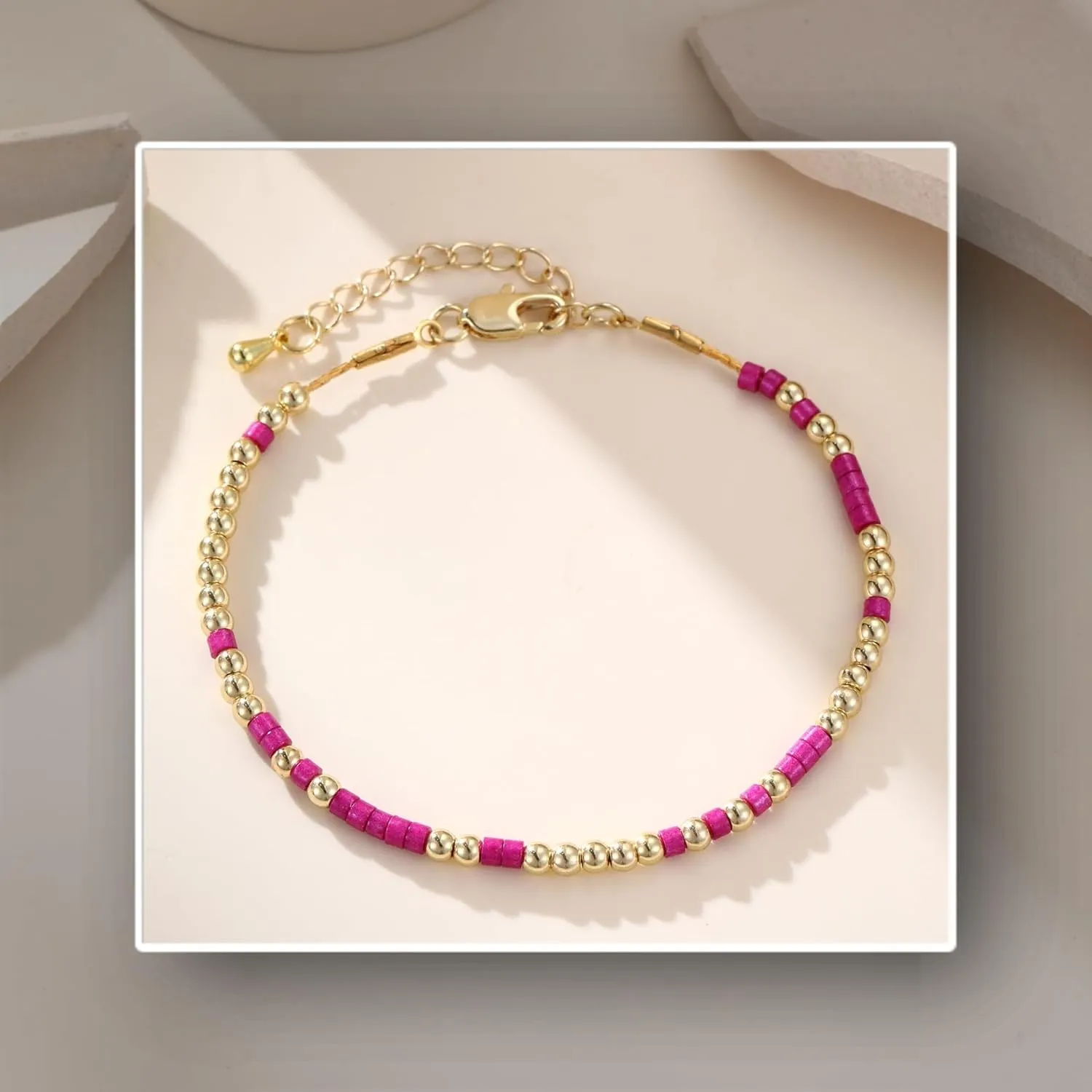 Morse Code Bracelets For Women, Gold Silver Beaded Trendy Bracelet I'll Help You Bury the Body Bracelet Friendship Couple Bracelet Christmas Thanksgiving Birthday Jewelry Meaningful Gift