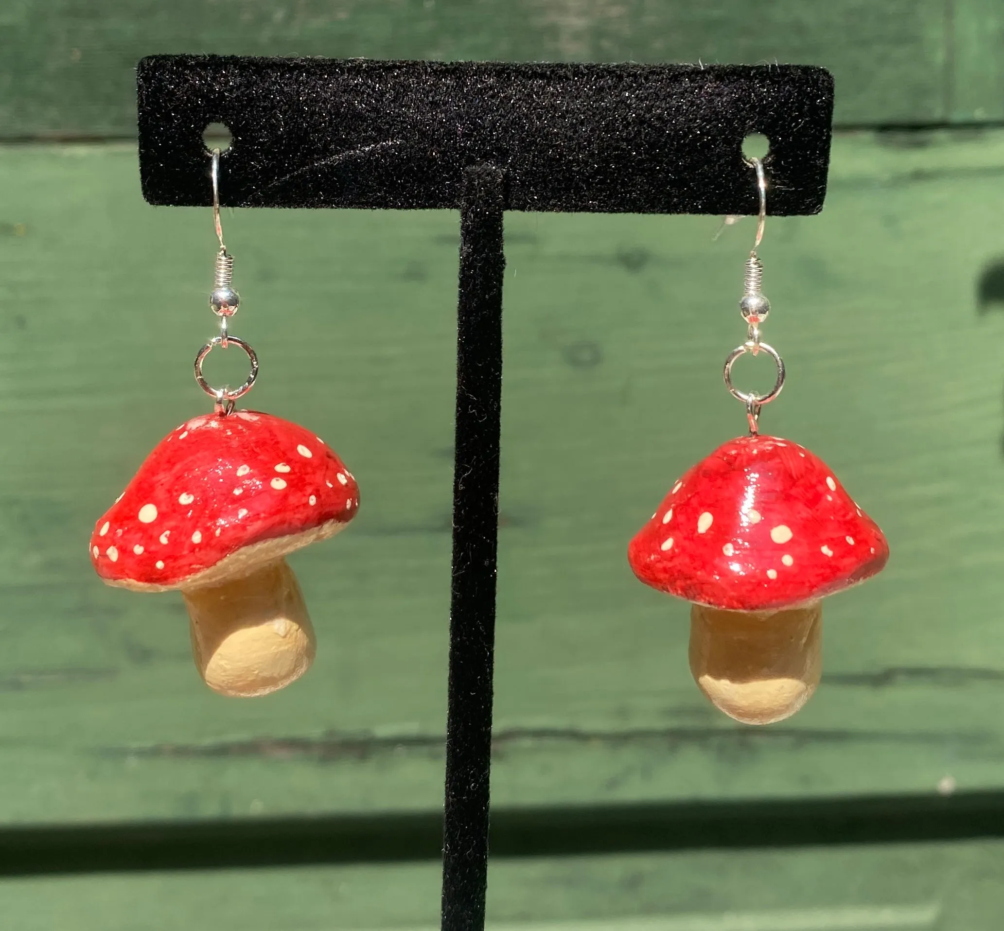 Mushroom Earrings by Willow