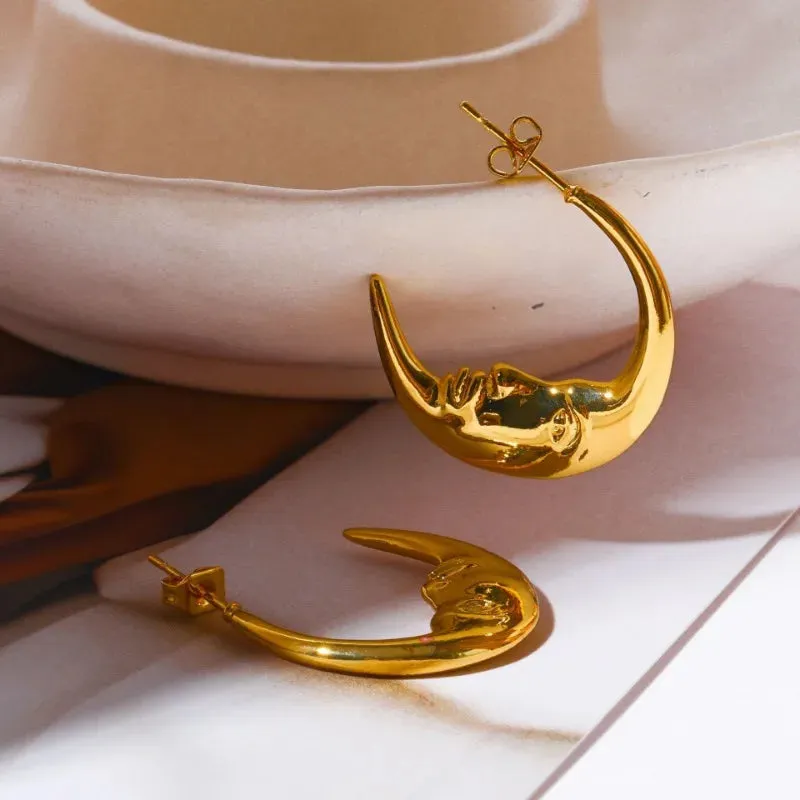 Mysticism Magic Moon Earrings
