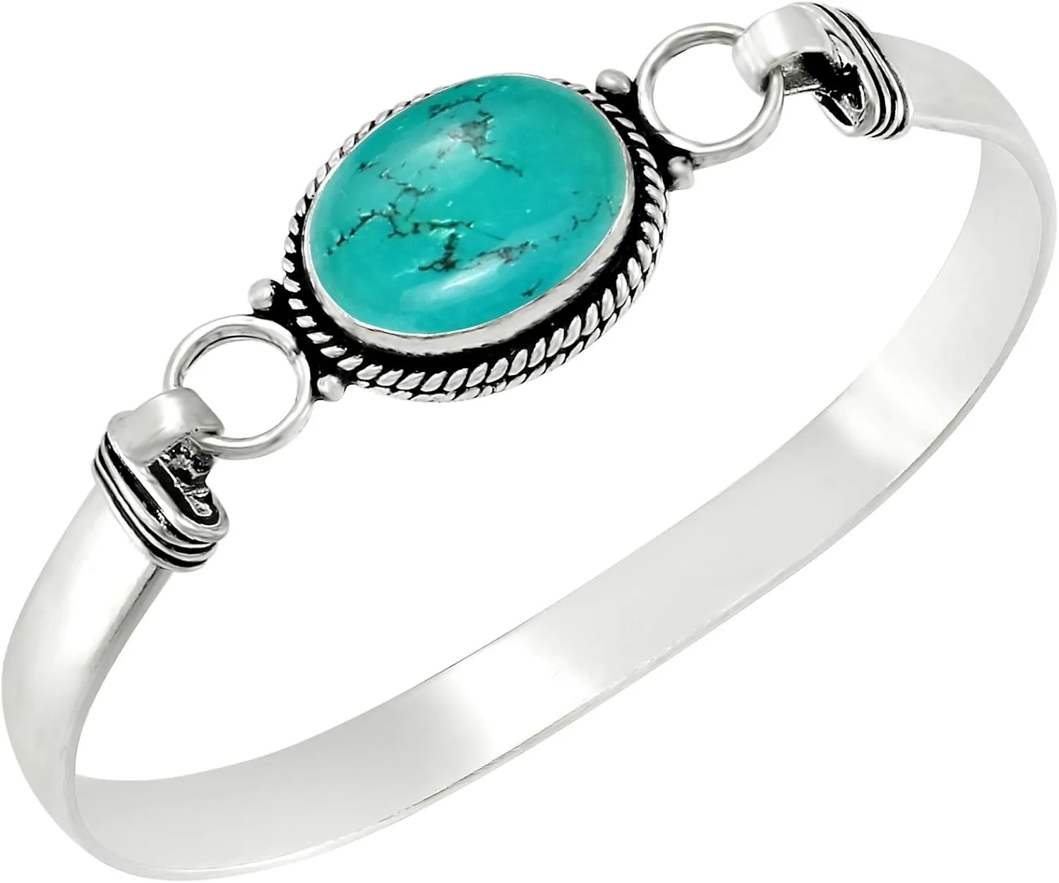 Natural Oval Gemstone Statement Cuff Bracelets for Women  Handmade Birthstone Bangle Bracelet Jewelry  Ideal Gift for Wedding, Christmas & Special Occasions