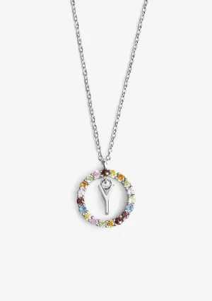Necklace Iniziale Letter Y Silver