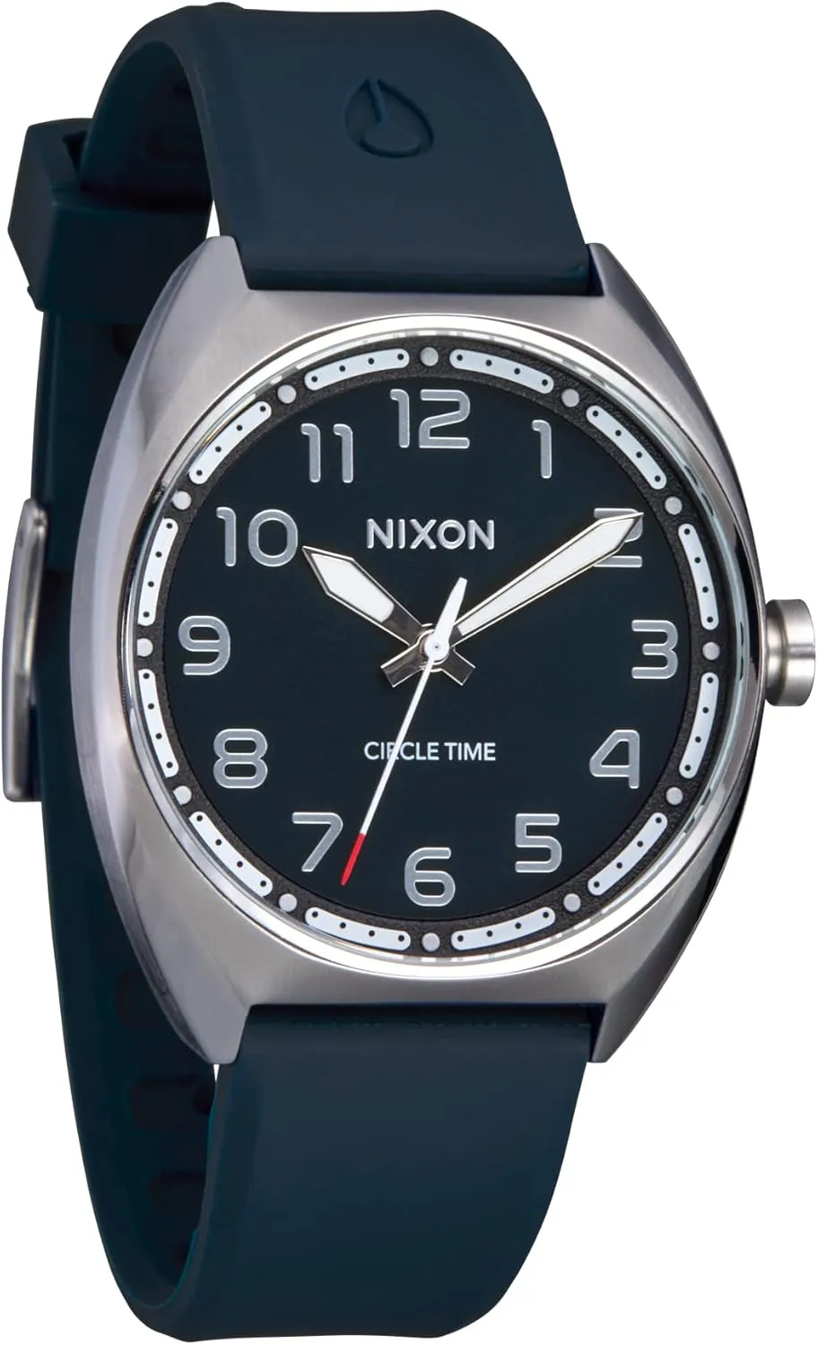 NIXON Mullet A1365-100m Water Resistant Unisex Analog Fashion Watch (38mm Watch Face, 20mm Silicone Band)