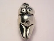 Nude Fertility Goddess Pendant Genuine American Pewter Charm