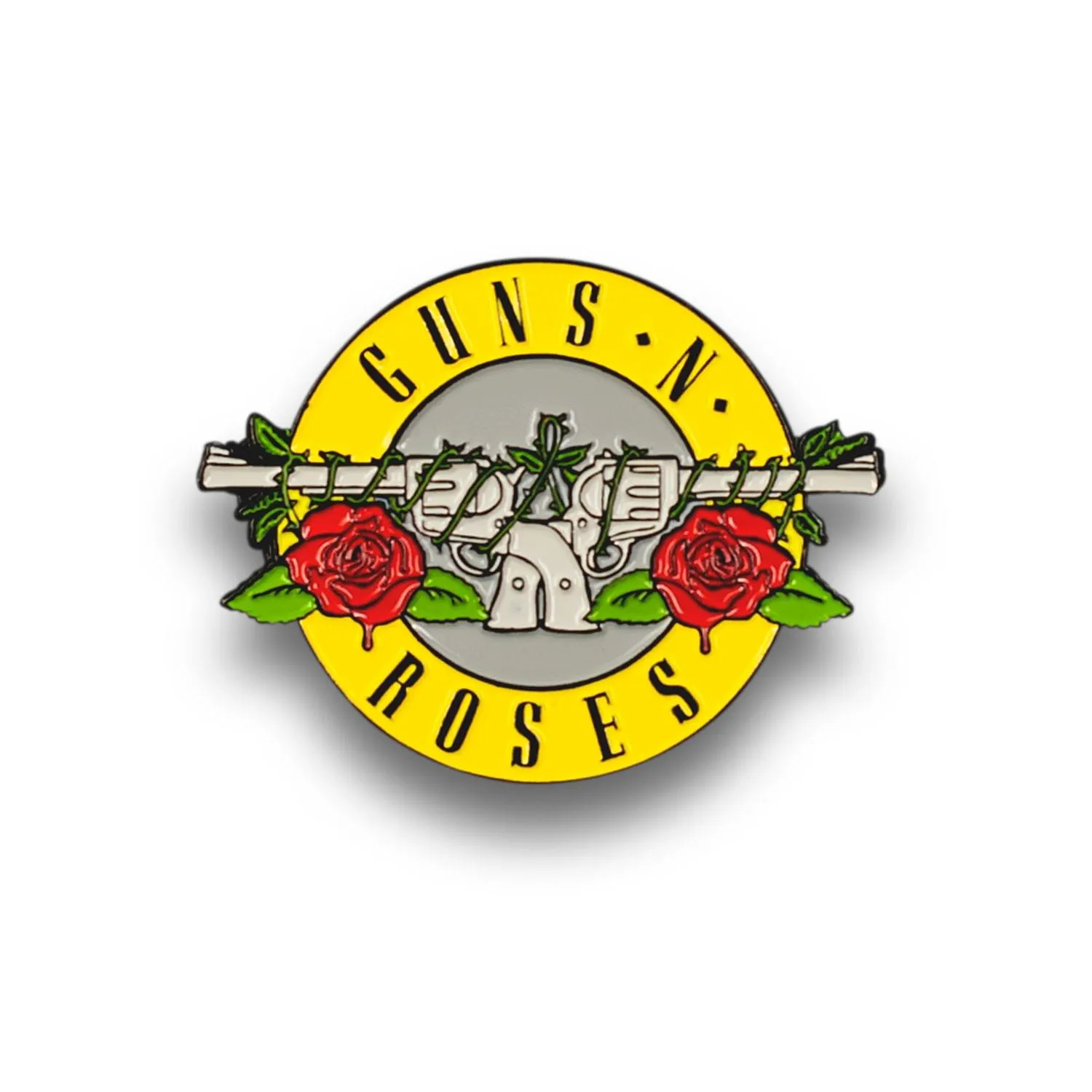 OFFICIAL Guns N' Roses "Bullet" Logo Collectible Pin | Rock Band Collector's Pin