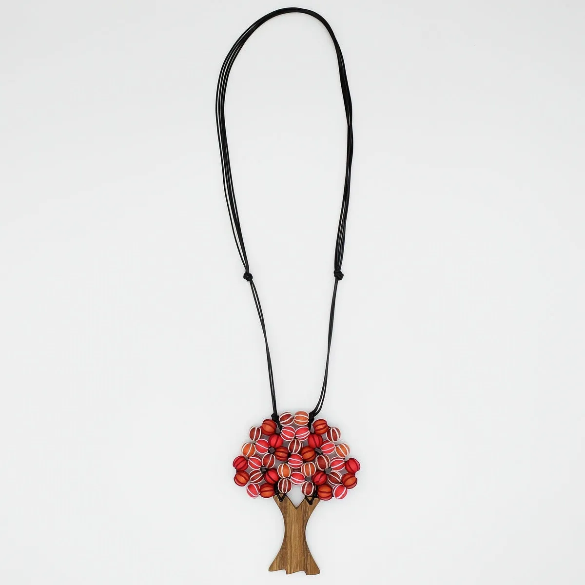 Orange Maple Tree  Statement Pendant