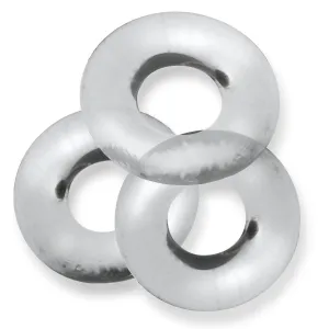 Oxballs Fat Willy Rings 3 Pack Jumbo C Rings - Clear
