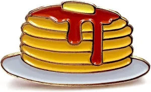 Pancakes Enamel Lapel Pin