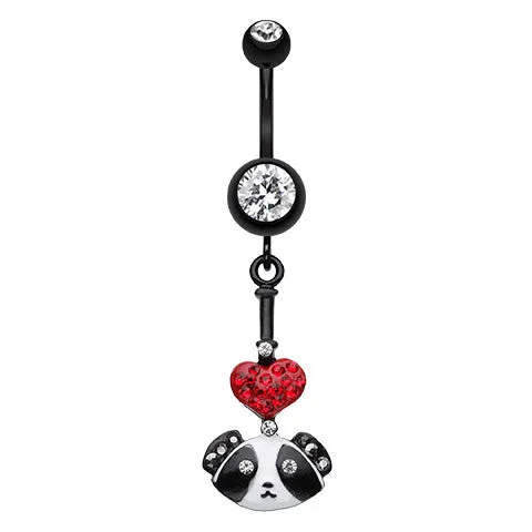Panda Lovin' Belly Button Ring