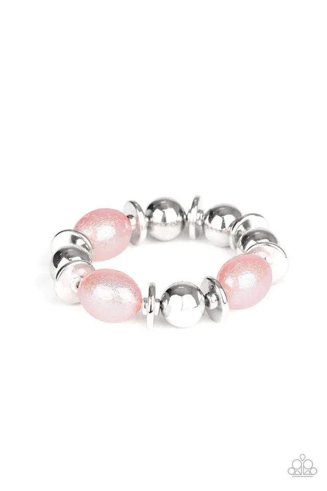 Paparazzi Bracelet ~ Big League Luster - Pink