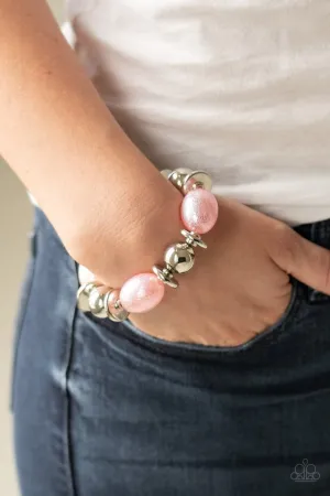 Paparazzi Bracelet ~ Big League Luster - Pink