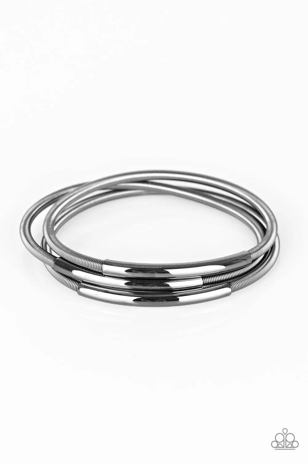 Paparazzi Bracelet ~ Its A Stretch - Black