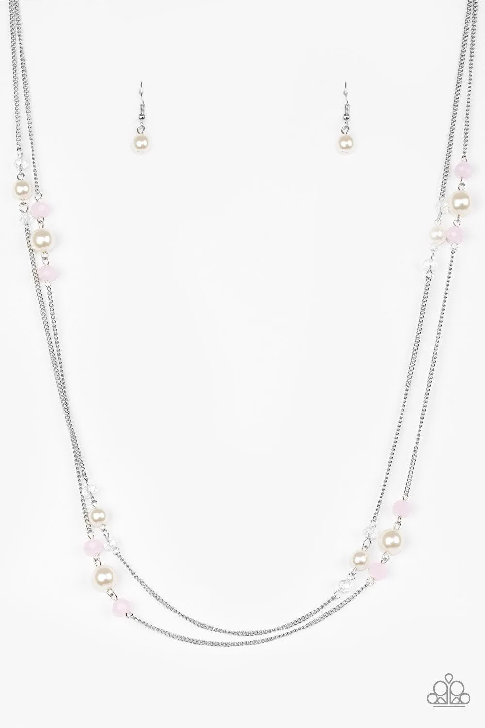 Paparazzi Necklace ~ Spring Splash - Pink