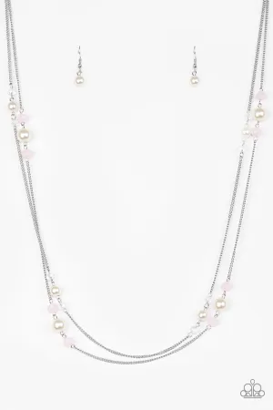 Paparazzi Necklace ~ Spring Splash - Pink