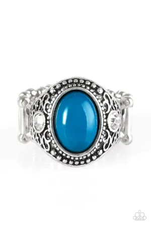 Paparazzi Ring ~ Beautifully Bali - Blue