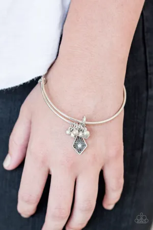 Paparazzi Treasure Charms - White Bracelet