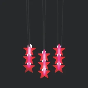 Patriotic Star Glow Necklaces