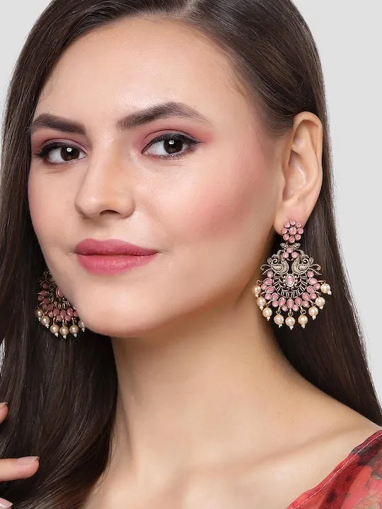 Pink Classic Drop Earrings
