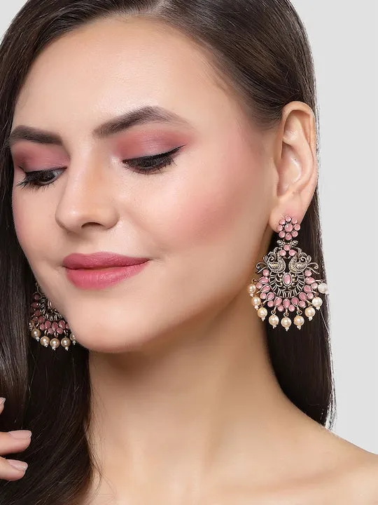 Pink Classic Drop Earrings