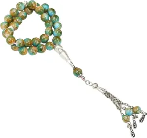 Prayer Beads Bracelet Beads Wristband Religious Wrist Jewelry Religious Accessories Glaze for Daily