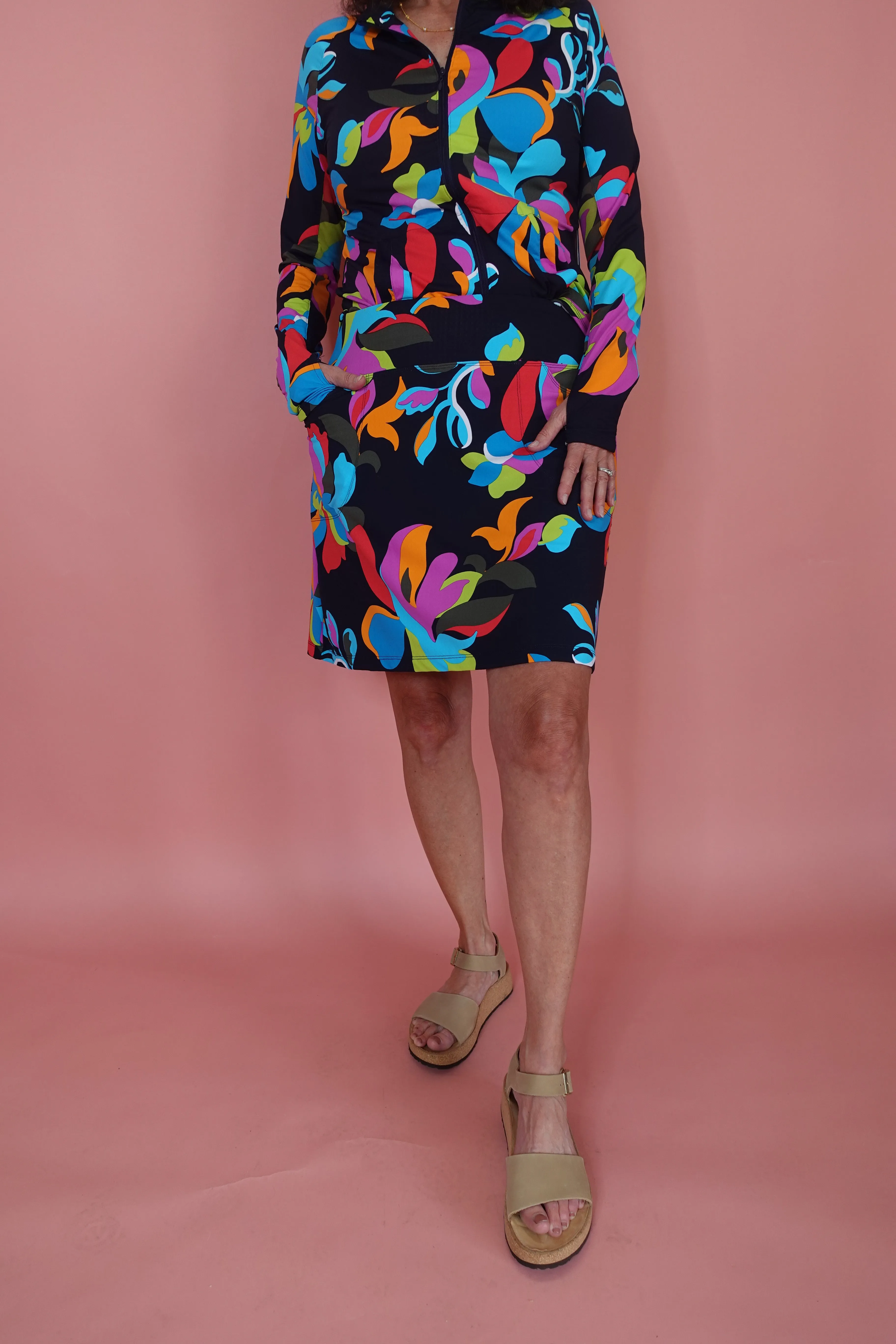 PULL-ON SKORT W/ POCKETS
