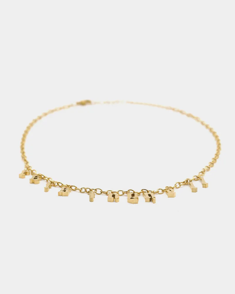 Raising Hell 14" Raising Hell Choker Gold