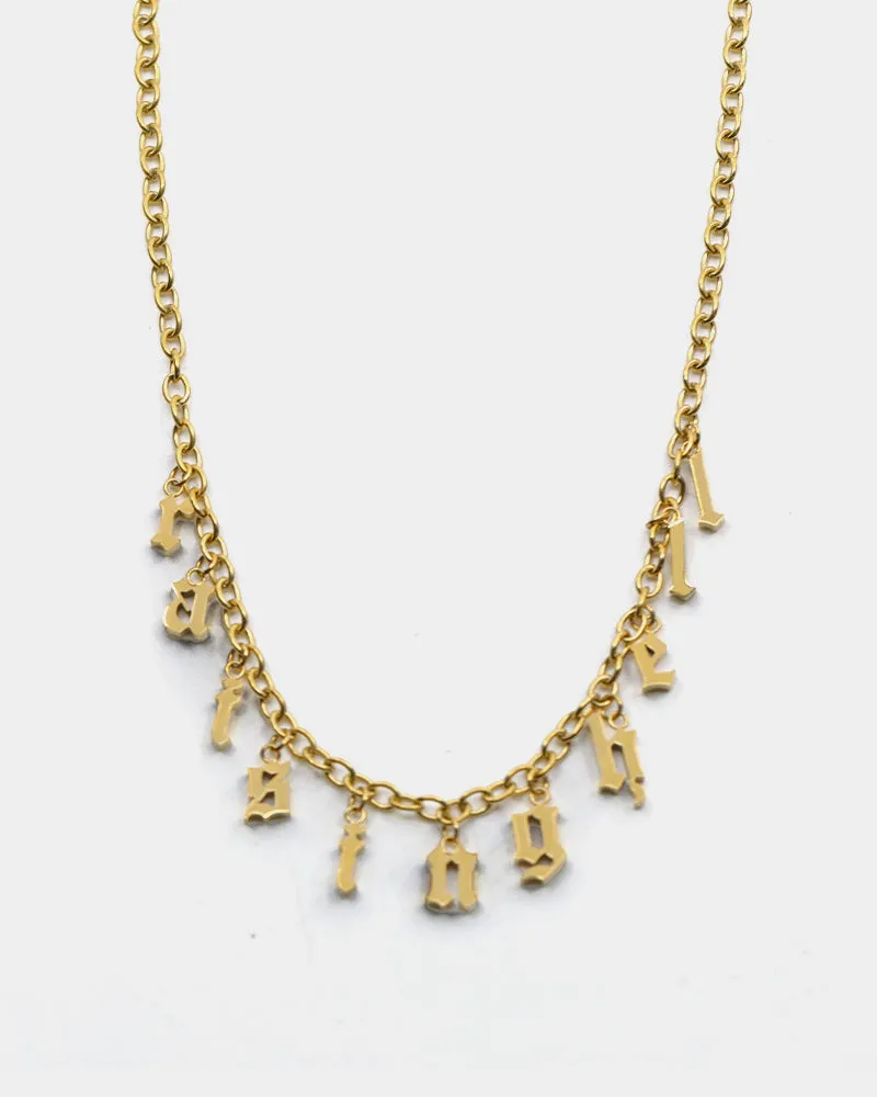 Raising Hell 14" Raising Hell Choker Gold