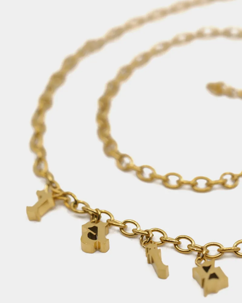 Raising Hell 14" Raising Hell Choker Gold