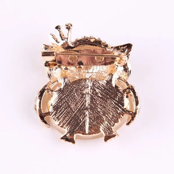 Rhinestone Owl Brooch 水鑽貓頭鷹胸針 KCHM1134