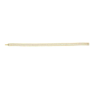 Roberto Coin 18k Yellow Gold Classic Diamond Tennis Bracelet