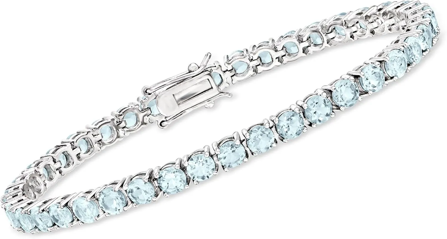 Ross-Simons Gemstone Tennis Bracelet in Sterling Silver