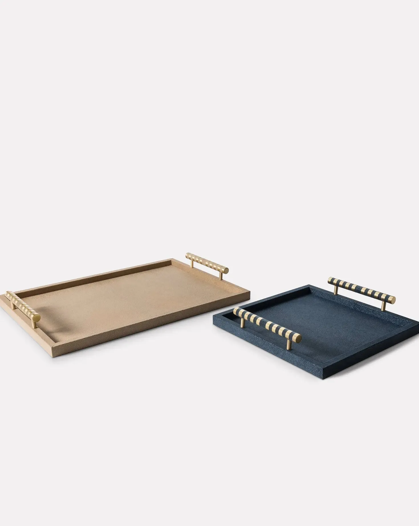 Saturno Leather Tray