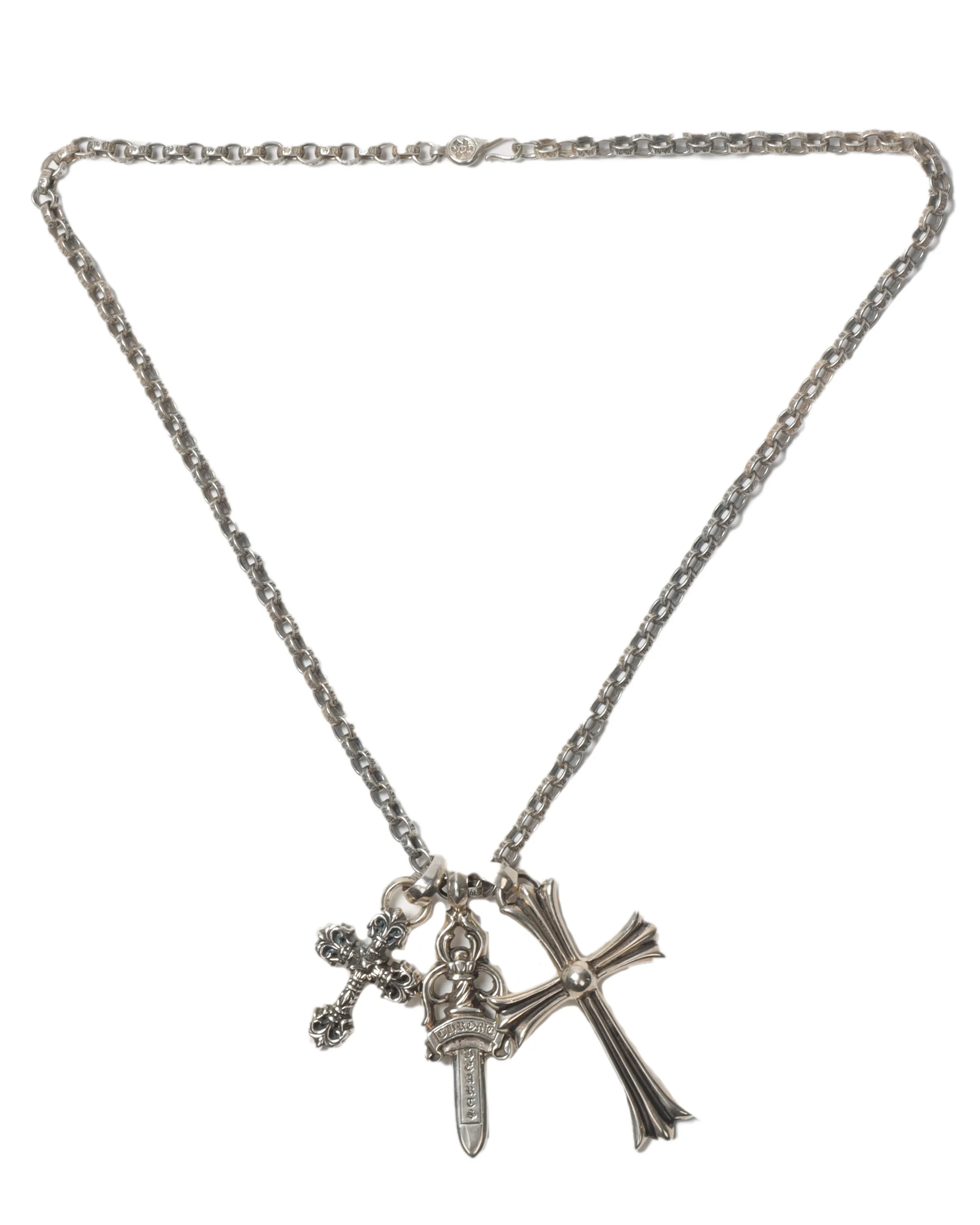 Silver Chain & Pendants Bundle