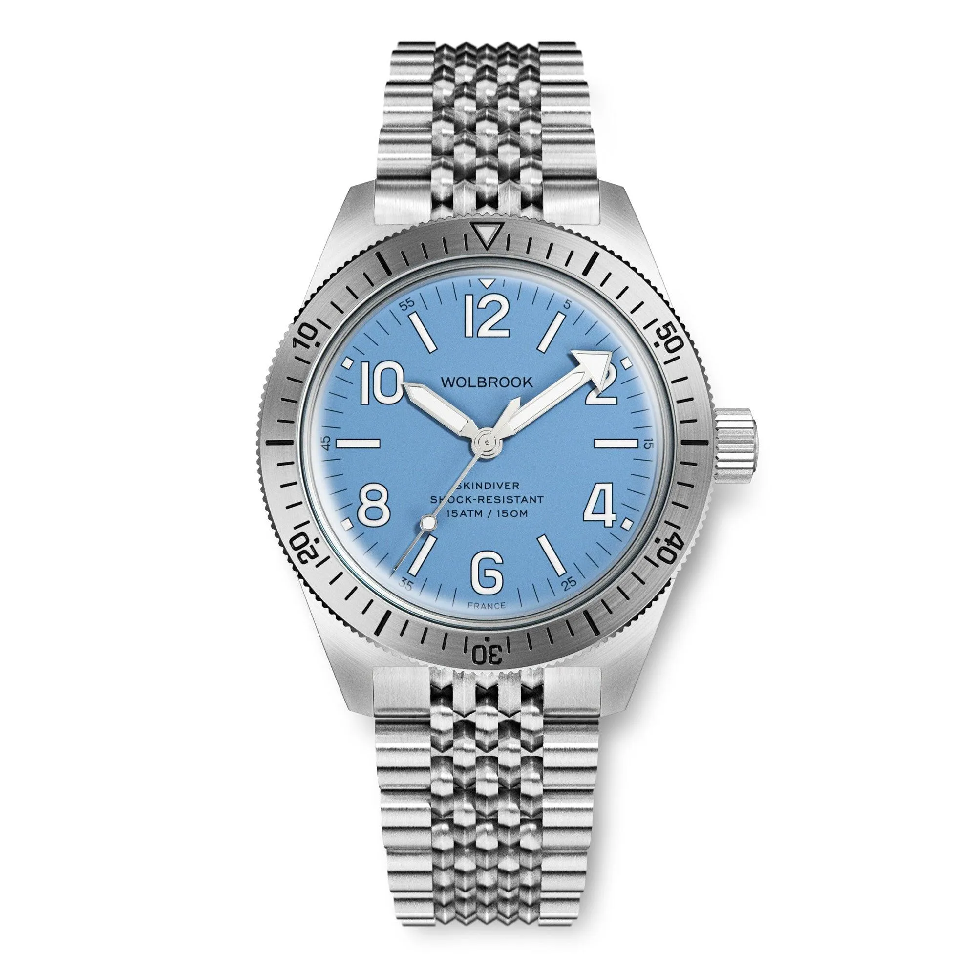 Skindiver Automatic Watch – Sky Blue