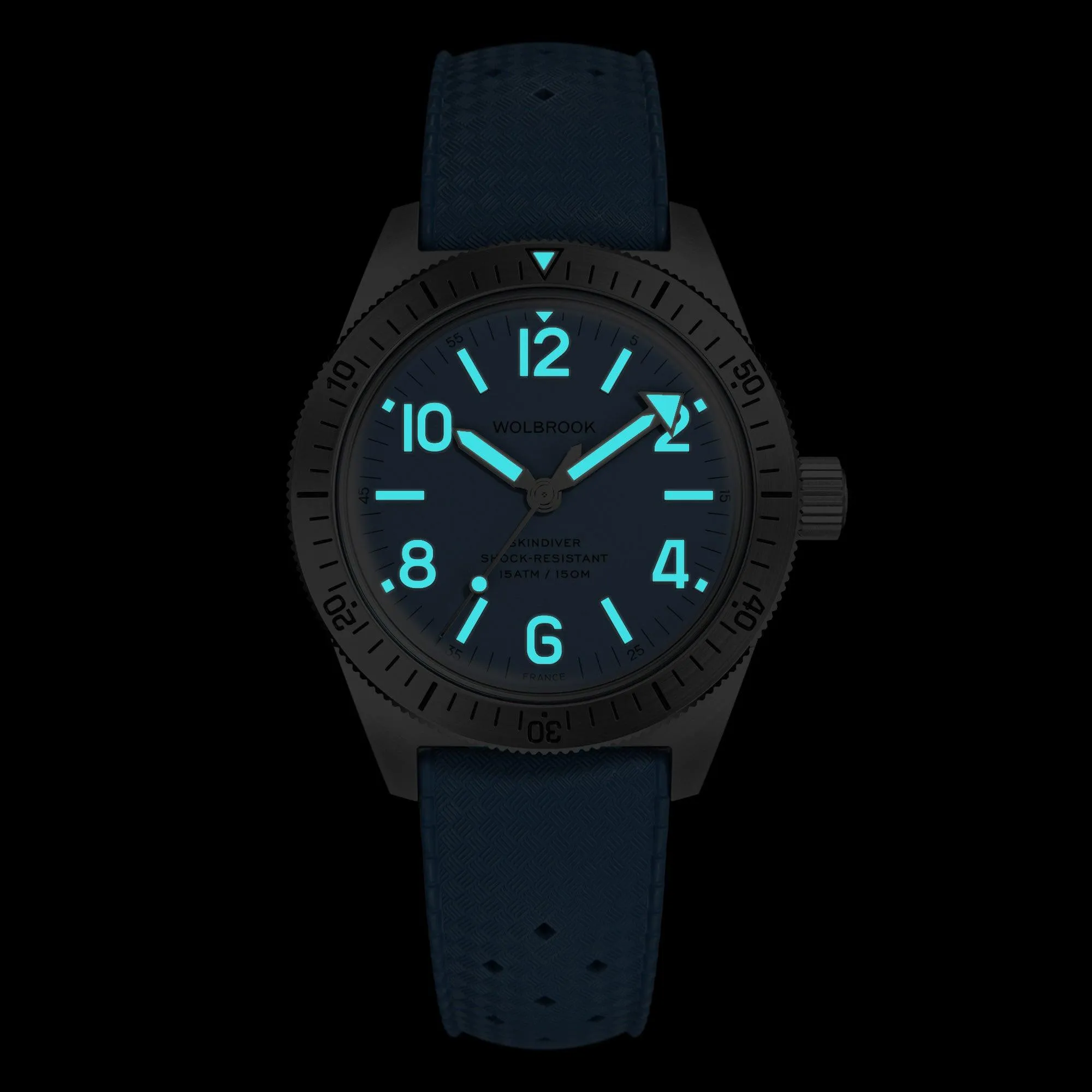Skindiver Automatic Watch – Sky Blue