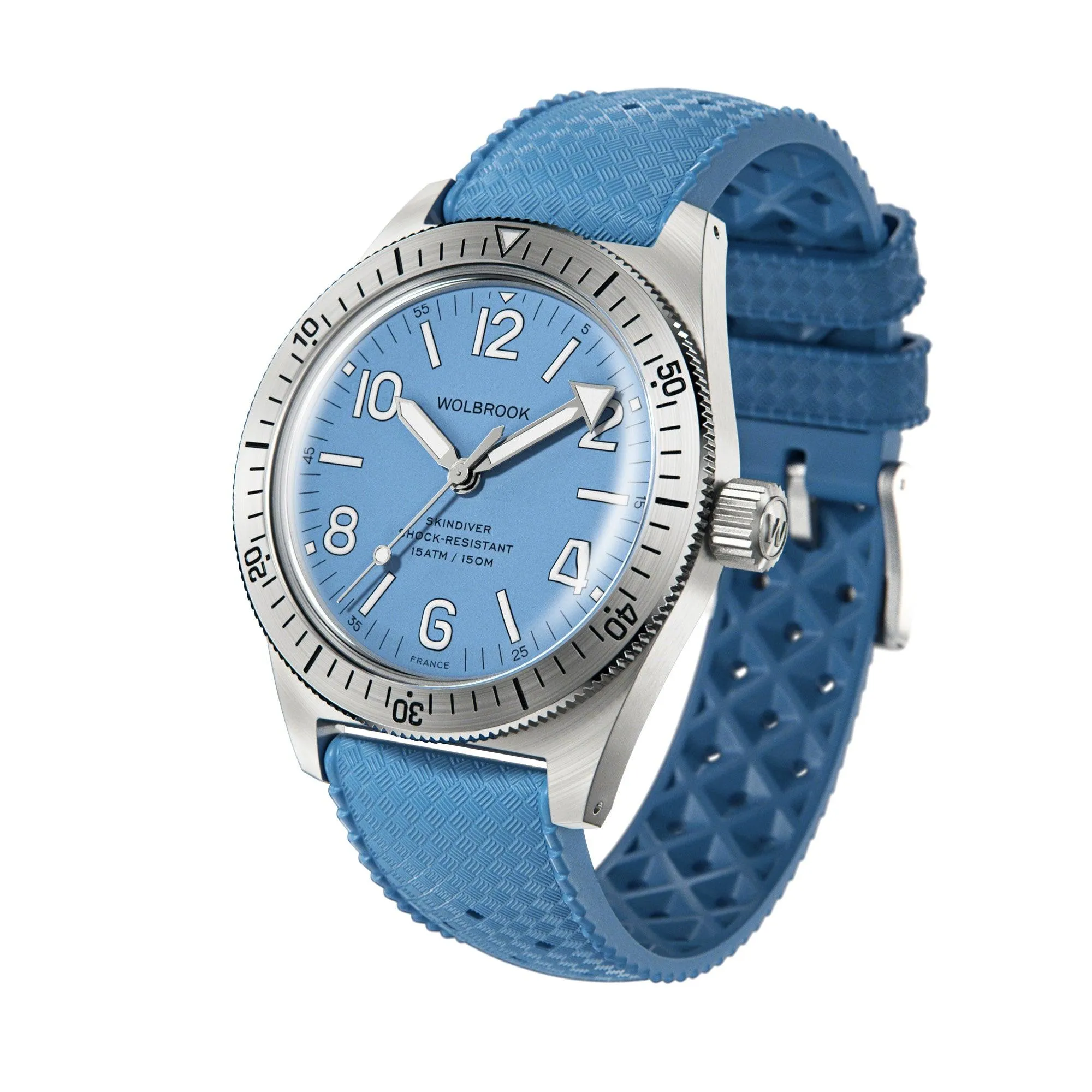 Skindiver Automatic Watch – Sky Blue