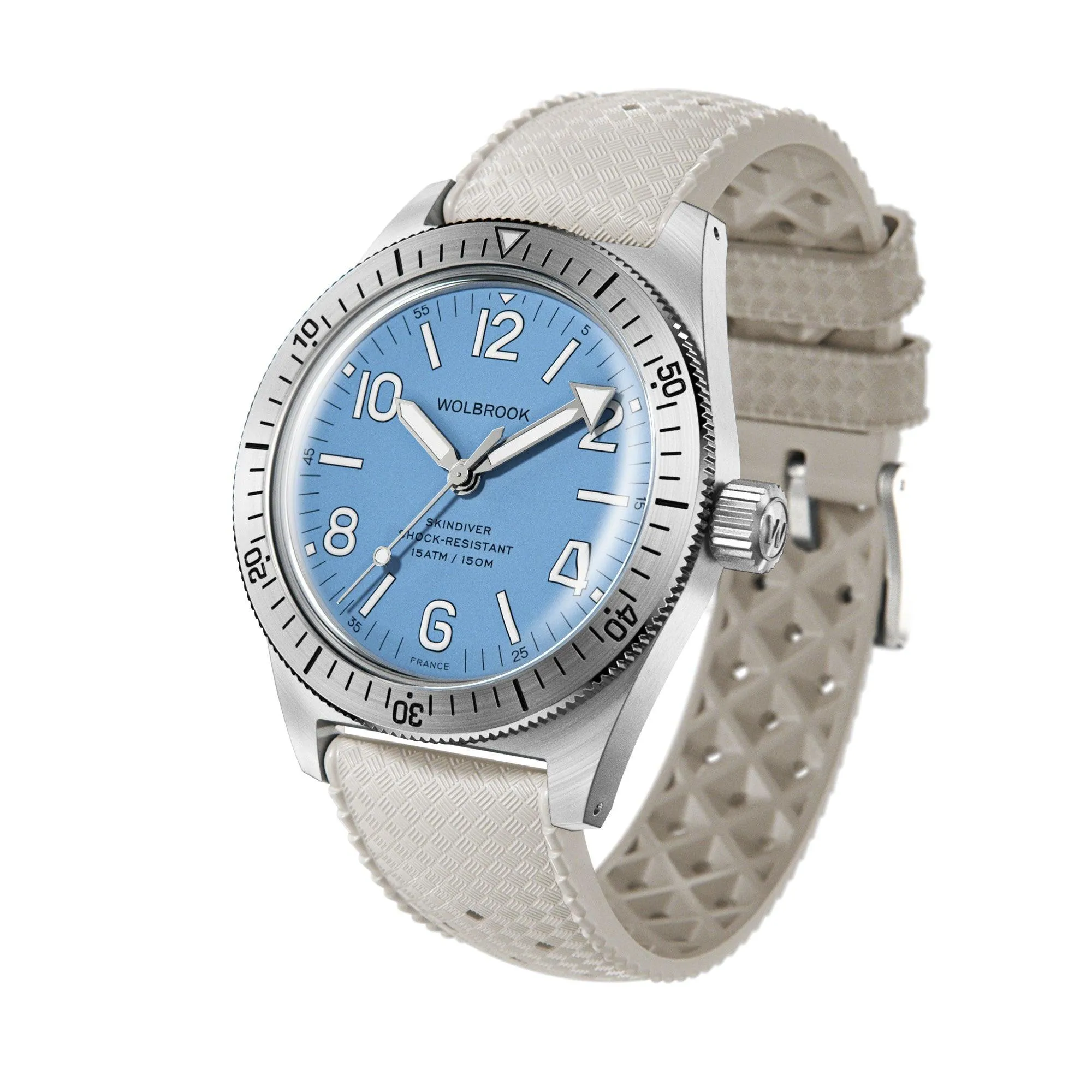 Skindiver Automatic Watch – Sky Blue