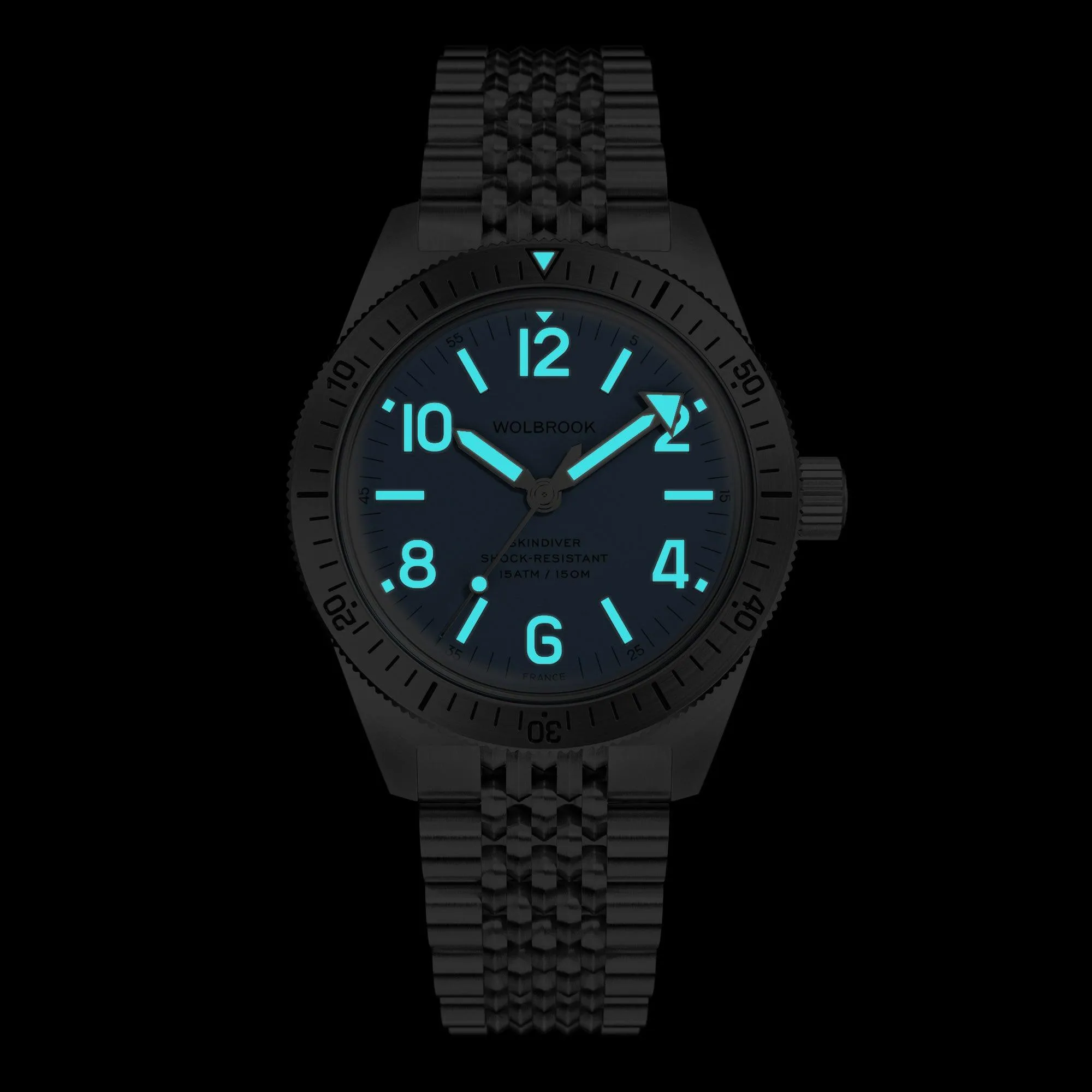 Skindiver Automatic Watch – Sky Blue