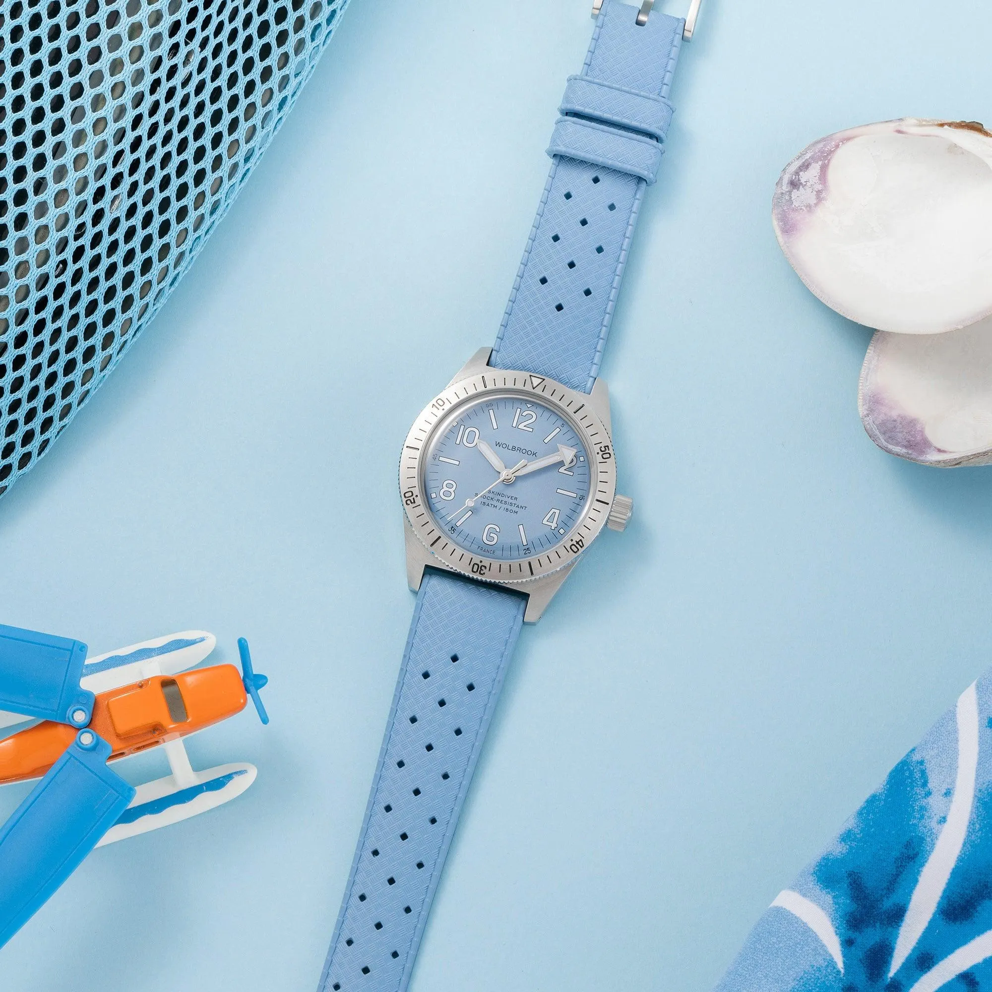 Skindiver Automatic Watch – Sky Blue