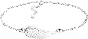 Sofia Milani - Solid 925 Sterling Silver Bracelet for Women - Feather Wing Pendant - 30135