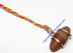 Sri Narmada Shivlinga silver pendant Design 2