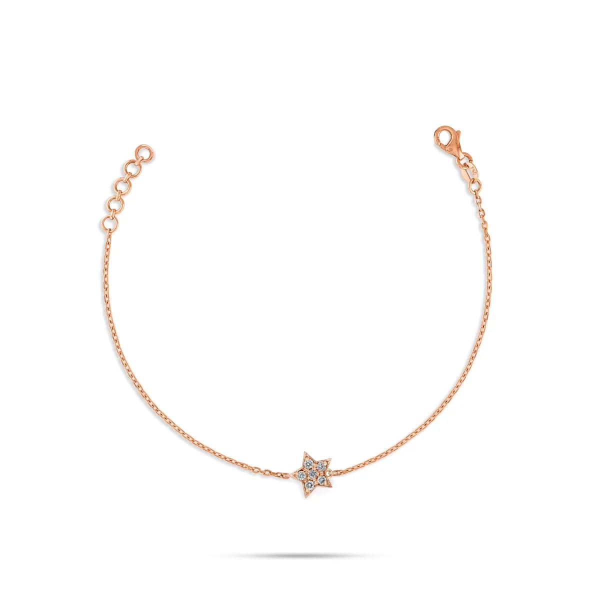 Star Round Diamond Bracelet