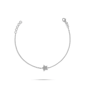 Star Round Diamond Bracelet