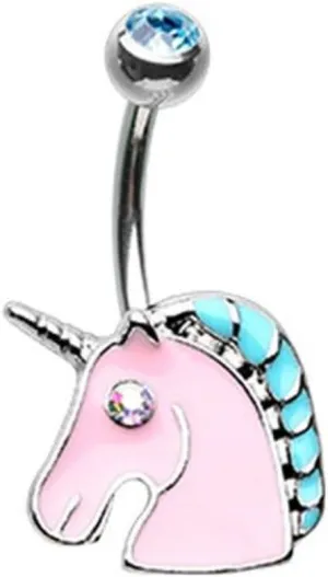 Stay Magical Unicorn WildKlass Belly Button Ring