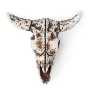 Steer Skull Pendant - Imitation Bone