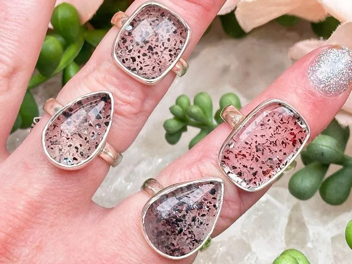 Sterling Silver Lepidocrocite Rings