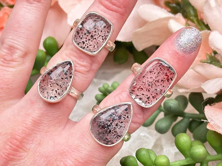 Sterling Silver Lepidocrocite Rings