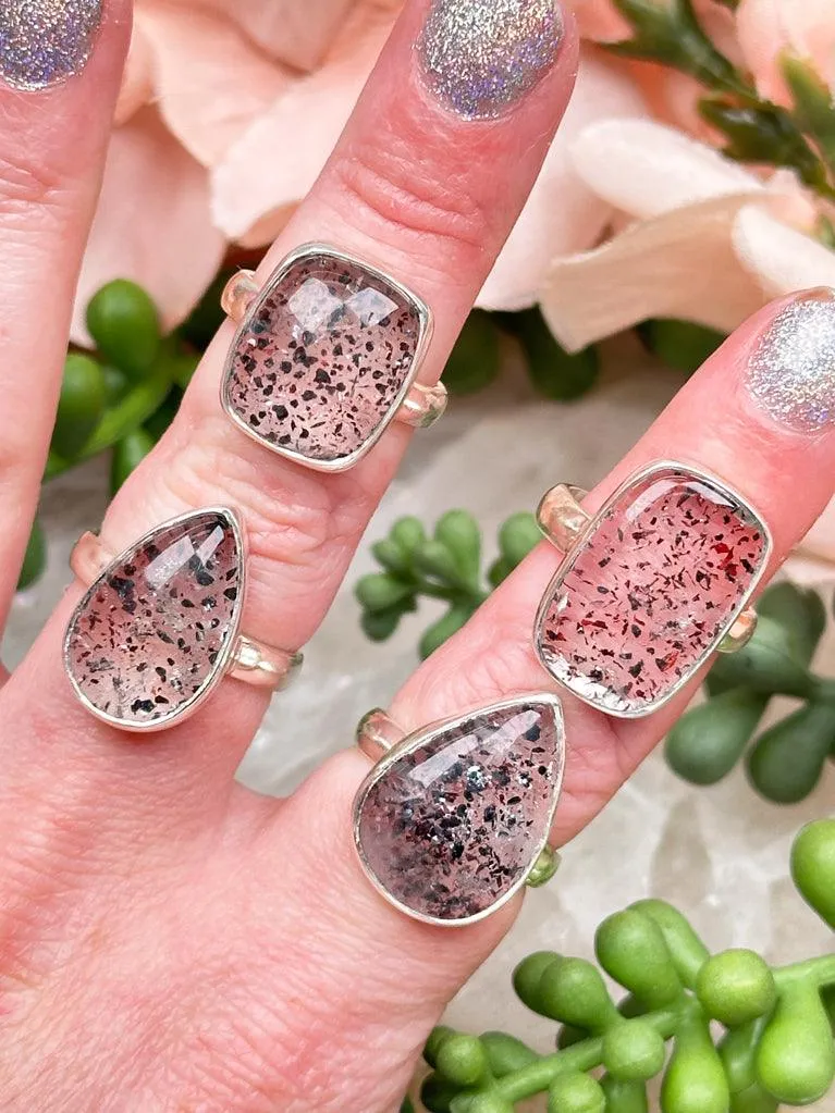 Sterling Silver Lepidocrocite Rings