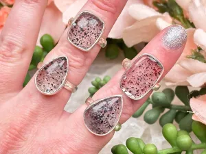 Sterling Silver Lepidocrocite Rings